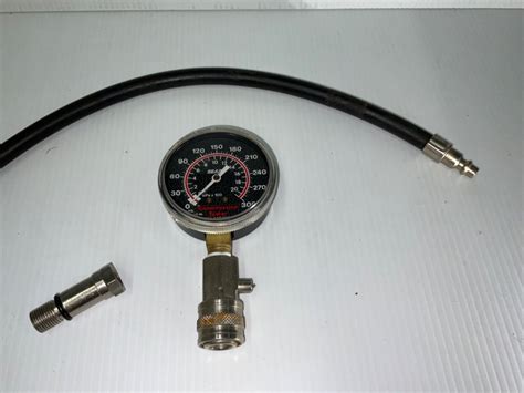 compression tester ebay|compression gauge.